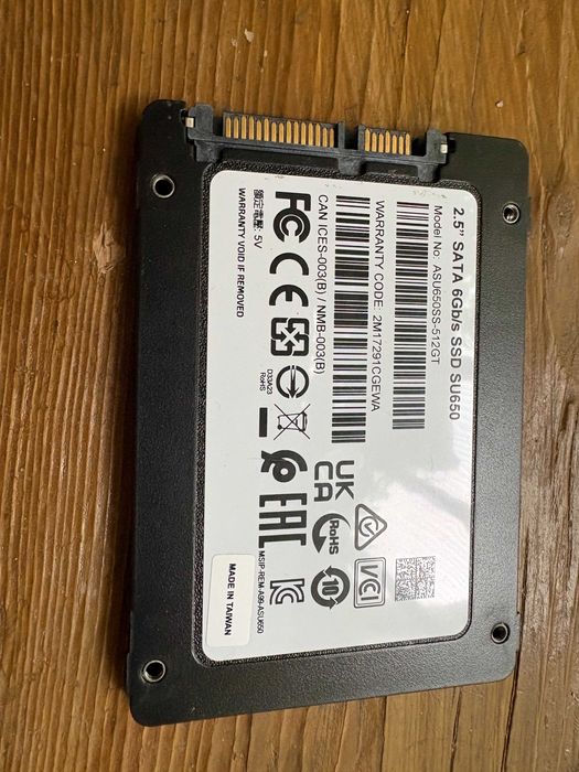 SSD 512GB A SU650 2.5" SATA 6Gb/s – Stare Excelentă