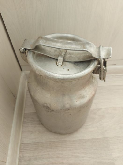Бидон алюминиевый 10 л (фляга СССР)