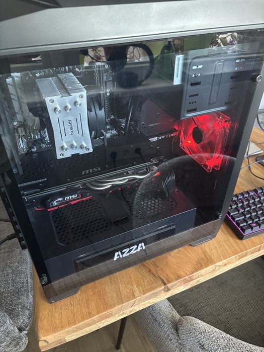 Гейминг настолен компютър PC– i7‑7700K / RX 580 / 16GB RAM / SSD