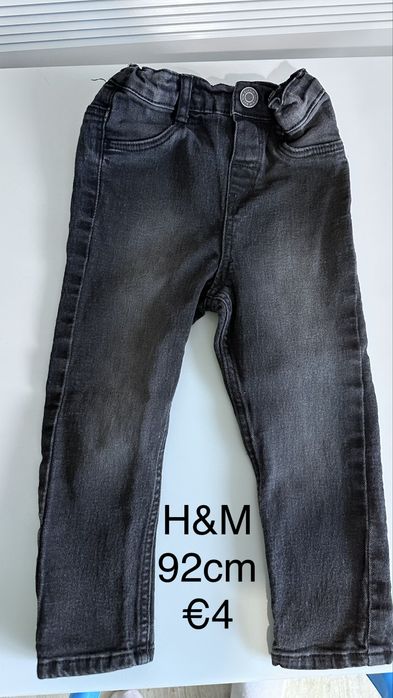 Детски дънки 0-5г - Zara, H&M
