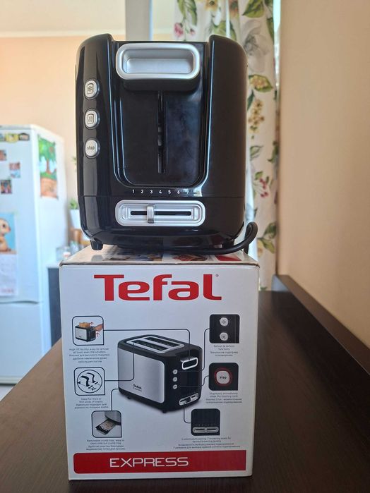 Абсолютно НОВЫЙ тостер Tefal Express в коробке