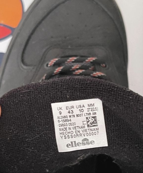 Ghete Ellesse high top