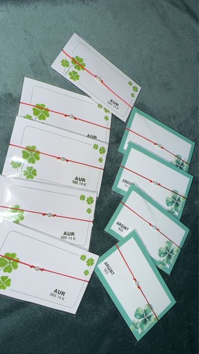 Mărțișor bratara cu aur 14 k