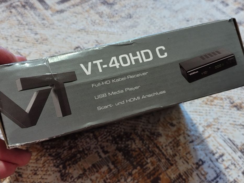 Tuner dvb-c vt40hd c
