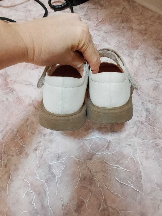 Туфельки бежевый