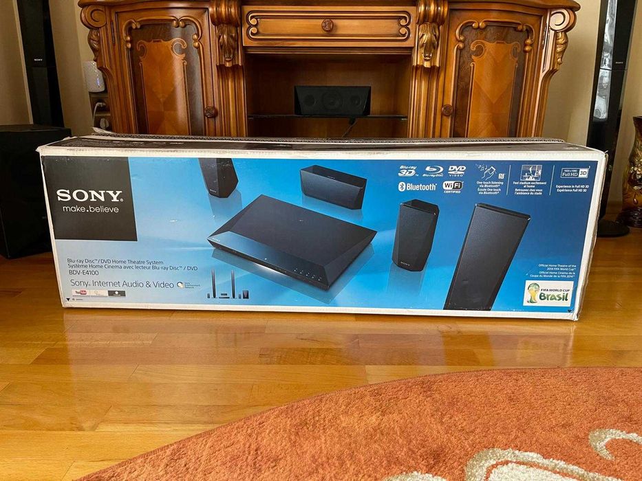 Home Cinema Sony BDV-E4100, Blu-ray, 3D, Bluetooth, super-bun