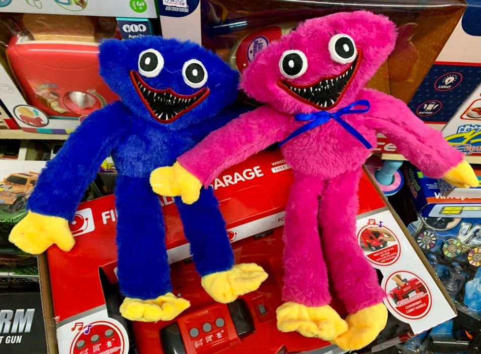 Игрушки ўйинчоқ  HUGGY WAGGY юмшоқ ойинчоқ болалар учун