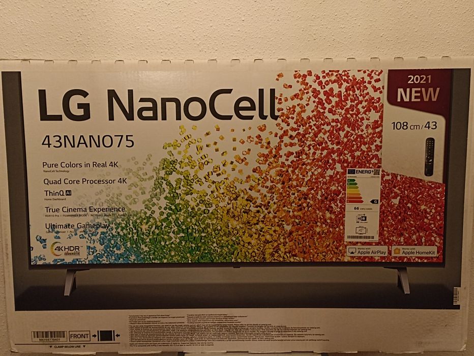 Smart TV LG-43NANO75, UHD(4K), NOU,