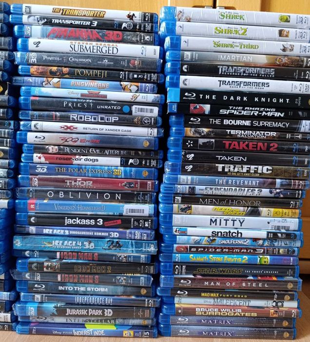 Filme,discuri.blu-ray,toate genurile doar engleza