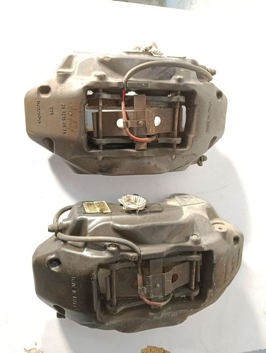 Предни спирачни апарати Brembo 4-бутални VW Touareg 7P / Audi Q7 / Porsche Cayenne комплект