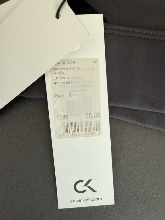 Оригинално спортно бюстие Calvin Klein /S/