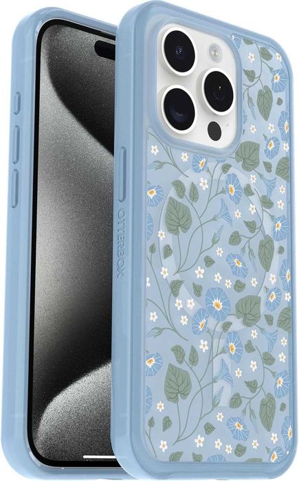 OtterBox Symmetry Series Case за iPhone 15 Dawn Floral Blue | Нов