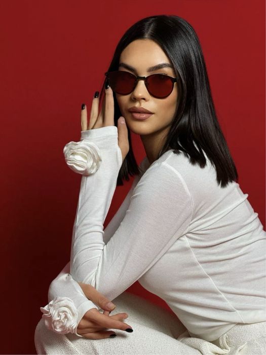 Лонгслив с розами