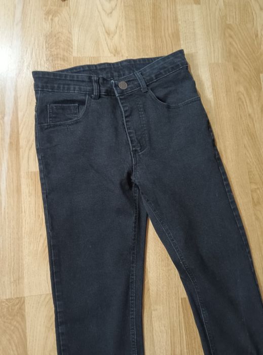 Брюки джинсы черные на мальчика подростка