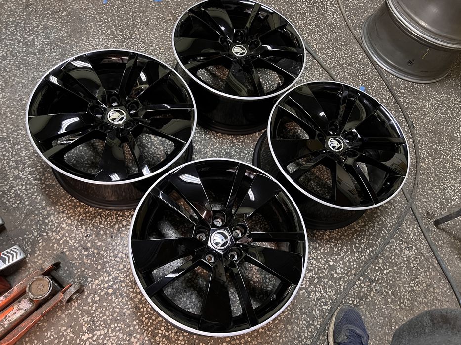 18” 5x112 8j ET44 57.1 Оригинални Aлуминиеви джанти за Шкода Skoda.