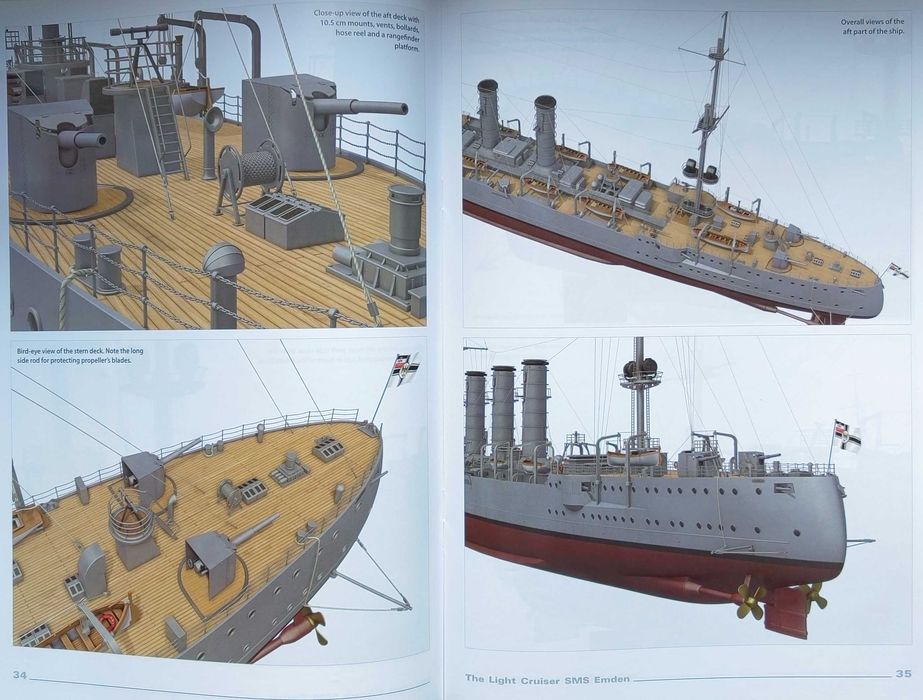 Carte Kagero The Light Cruiser SMS Emden