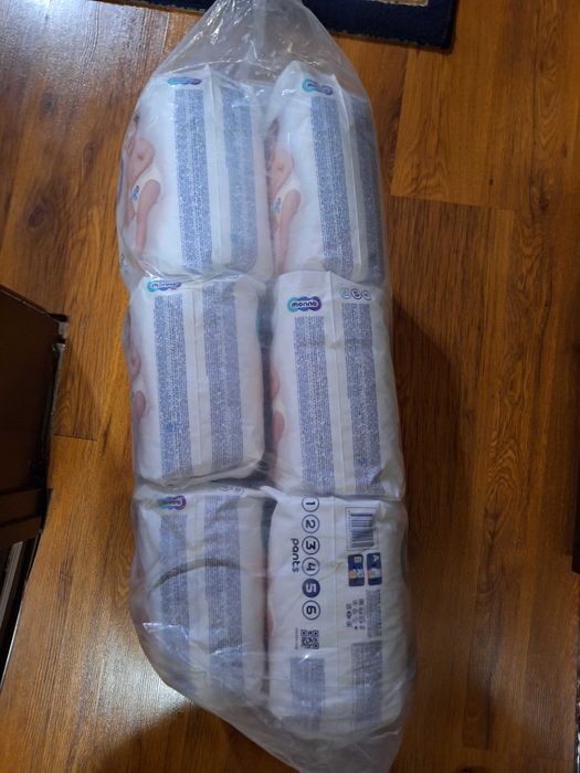 Памперс Monno трусики 3/4/5/6 размеры качественные pampers trusikli