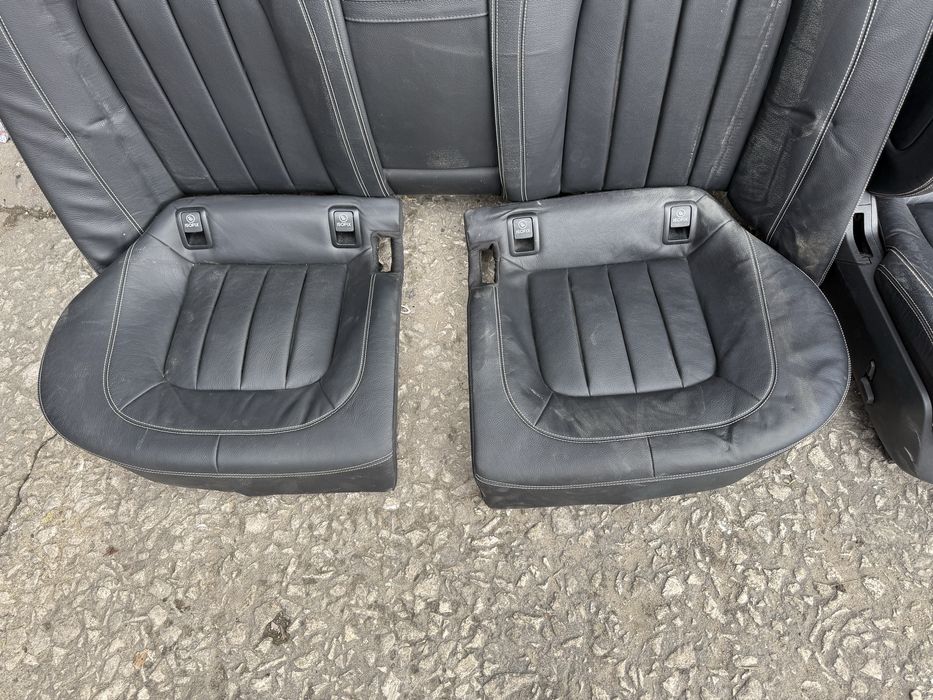 Кожен салон за Mercedes-Benz W218 Черен ном 853