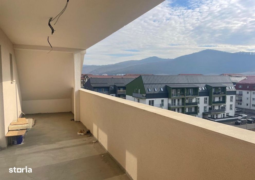 Apartament de 3 camere, 78 mp, 24 mp terasa, parcare, zona Cetatii — fotografia 2