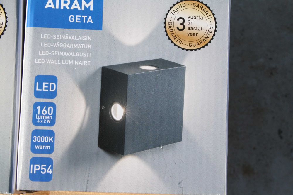 aplica led 8 wati airam geta -finlanda