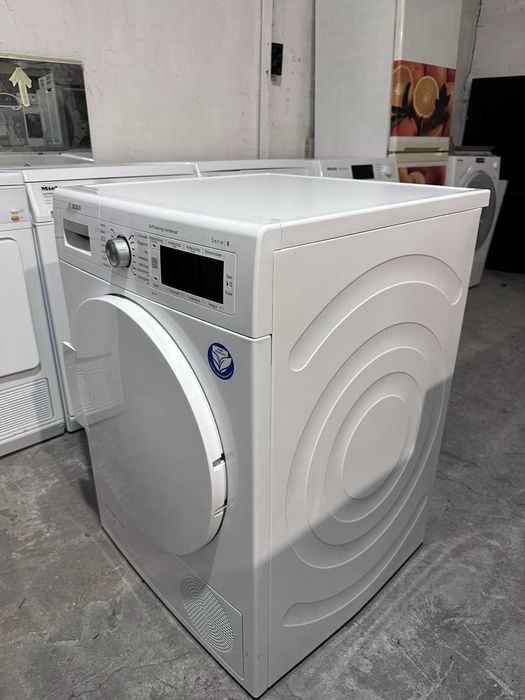 Сушилня +гаранция. BOSCH ТЕРМОПОМПА КЛАС А+++ 8кг . Доставка за София