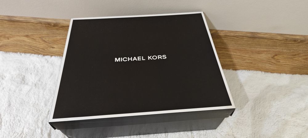Напълно оригинални маратонки  Michael Kors Darius от кожа и еластична плетка