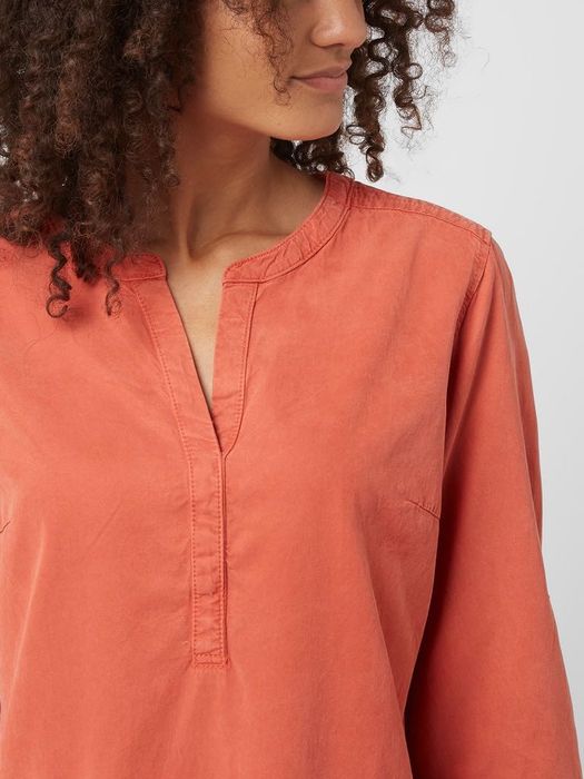Rochie BETTY & CO din lyocell-bumbac de culoare roșu deschis