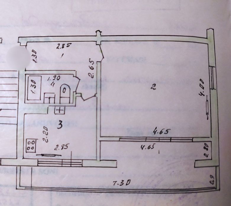 Юнусабад-7 посольство, поликлиника 1>2/4/4 42м²
