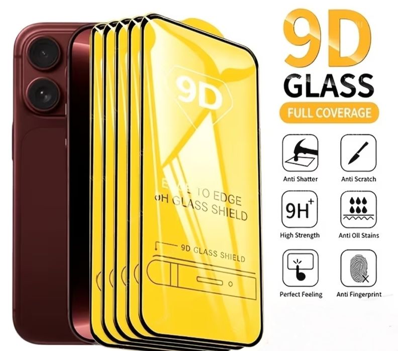 IPhone 18pro ,18pro max стъклен протектор 9D