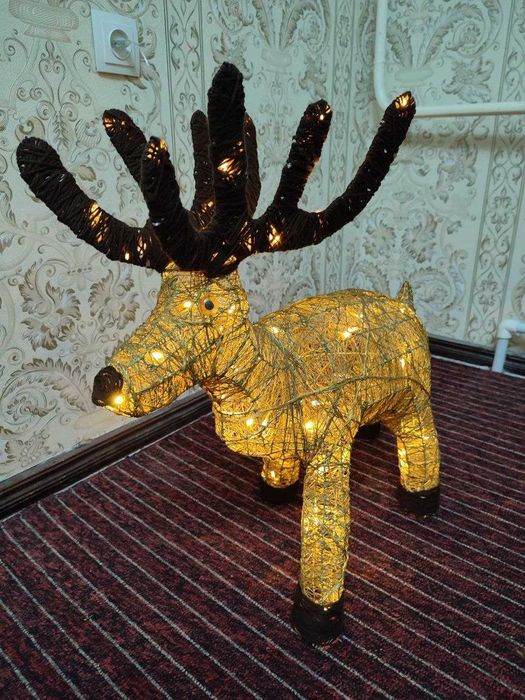 Олень новогодний маленький