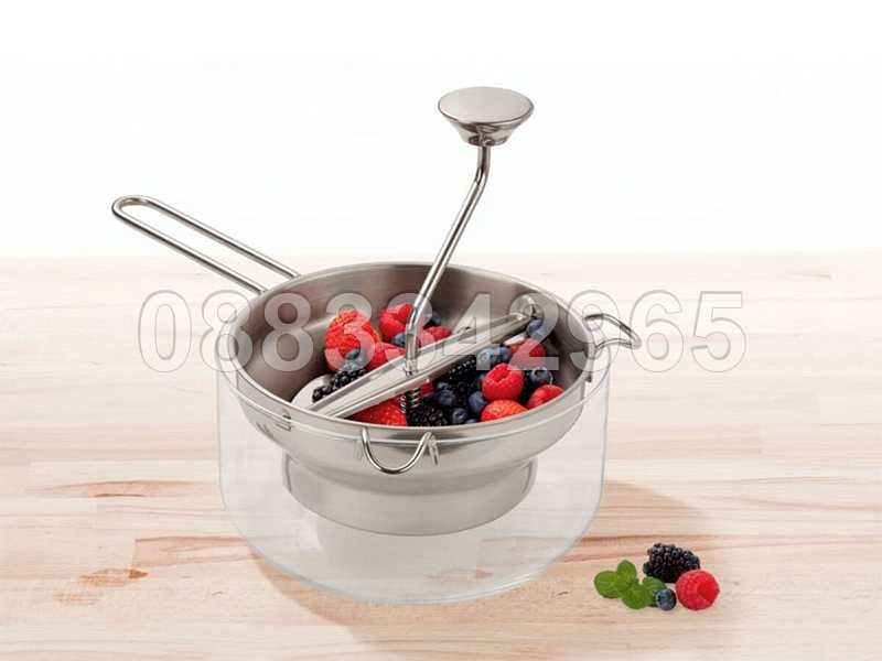 НОВИ! Уред за пасиране мелничка за пасиране