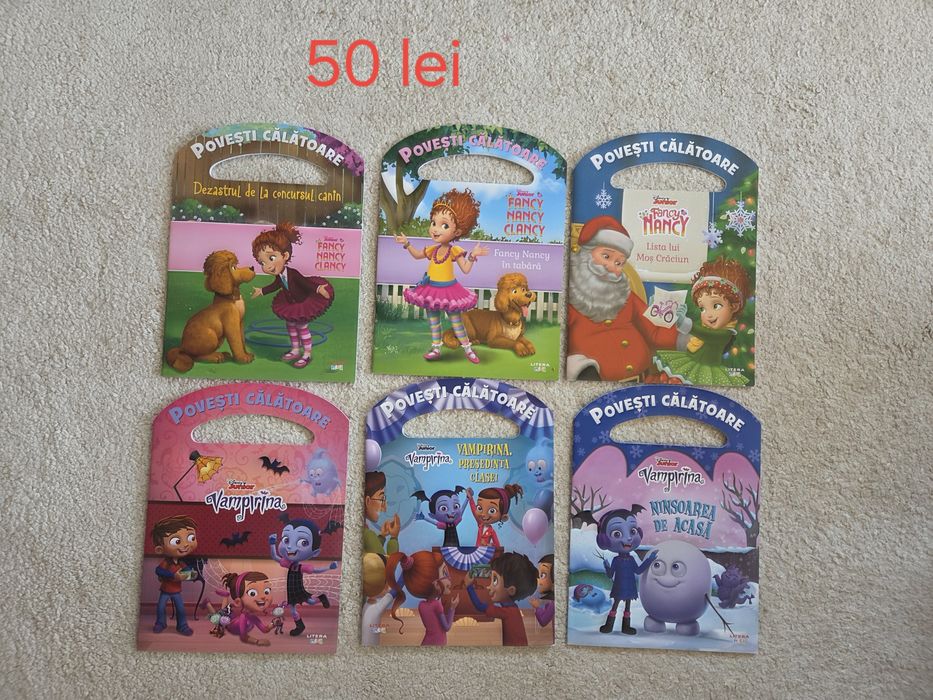 Carti Vampirina si Fancy Nancy Disney