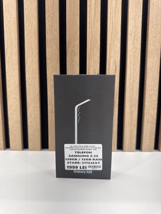 Samsung S25 128Gb/12 Gb Ram GARANTIE/FACTURA #58212