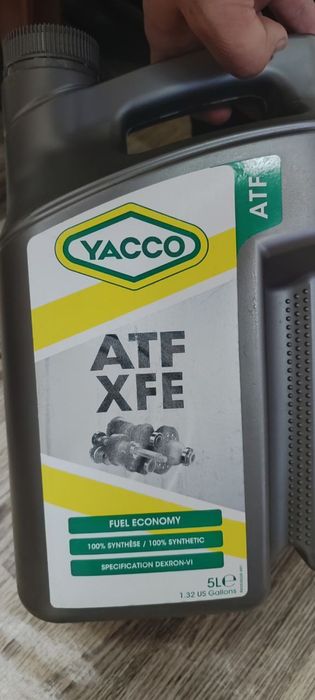 YACCO ATF X FE 5 литров масло АКПП dexron 6