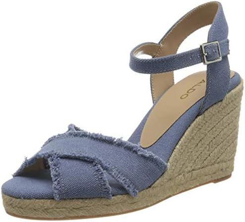 Танкетки джинсовые голубые Aldo