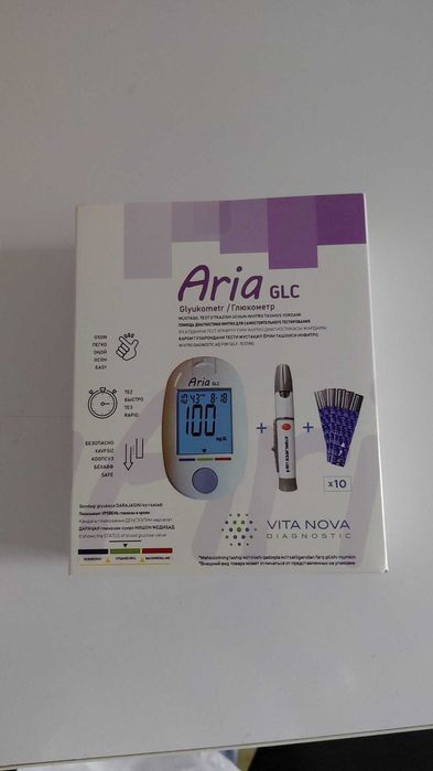 Глюкометр Aria GLC для измерения сахара в крови