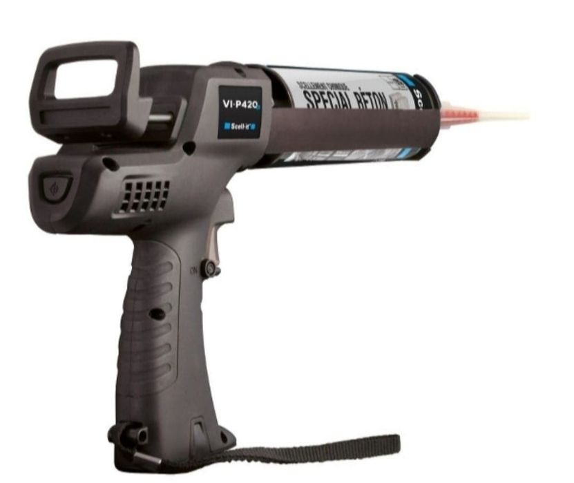 Pistol de injecție silicon cu baterii Cartușe de 380 până la 420 ml