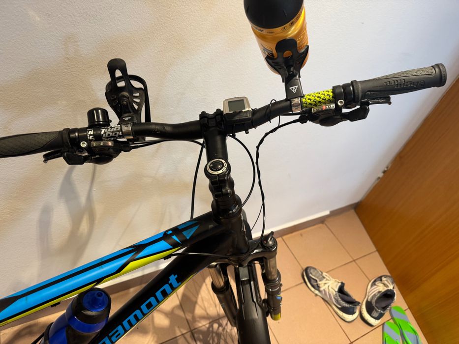Bicicleta Bergamont - Frane hidraulice pe disc - 8 viteze 3 foi - 26''
