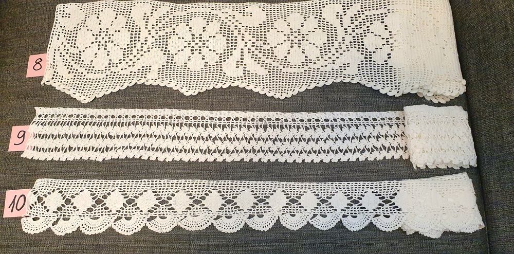Ръчно  плетени дантели за носии и декорация