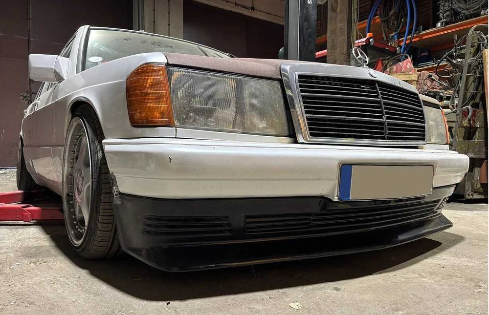 Prelungire bara fata fusta spoiler lip MERCEDES W201 190 FACELIFT