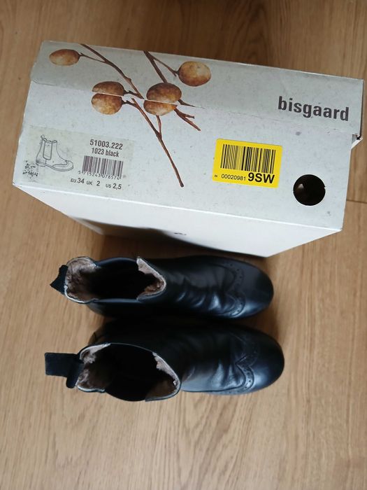 Детски боти за  момиче 34 номер,кожа