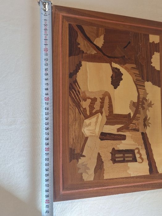 Картина от дърво интарзия