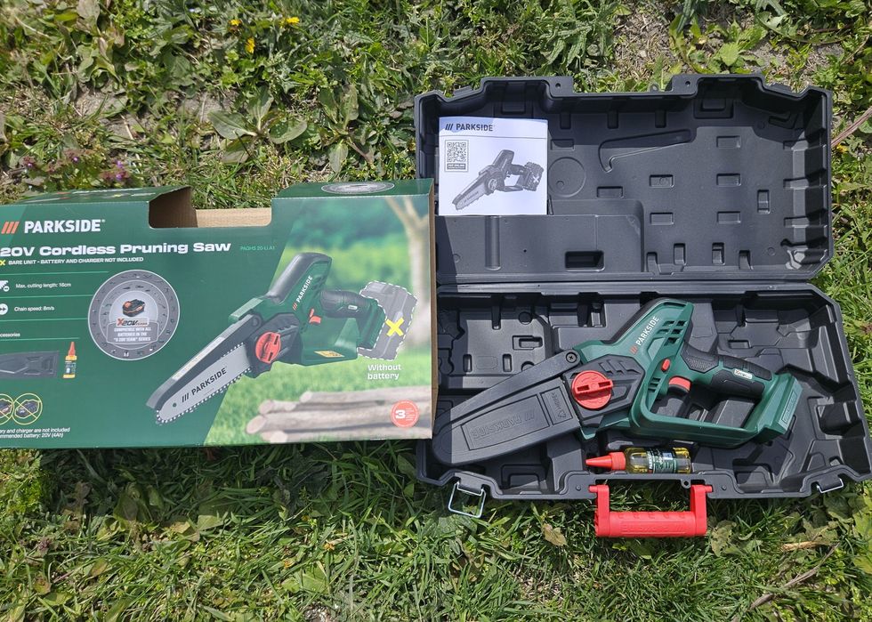 Акумулаторна резачка Parkside PAGHS 20 Li A1.Чисто нова