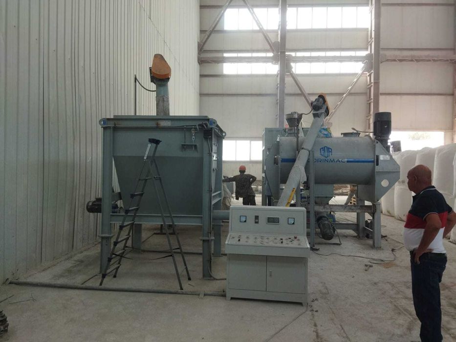 Оборудование по производству сухих строительных смесей