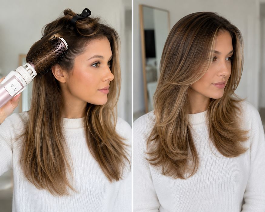 Фен-щетка Rowenta Brush Activ