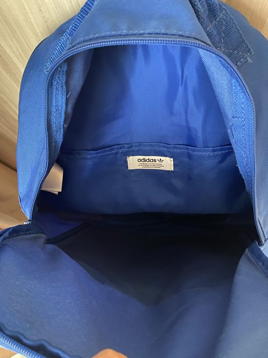 Синя раница Адидас унисекс