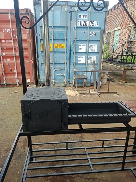 Мангальная зона.