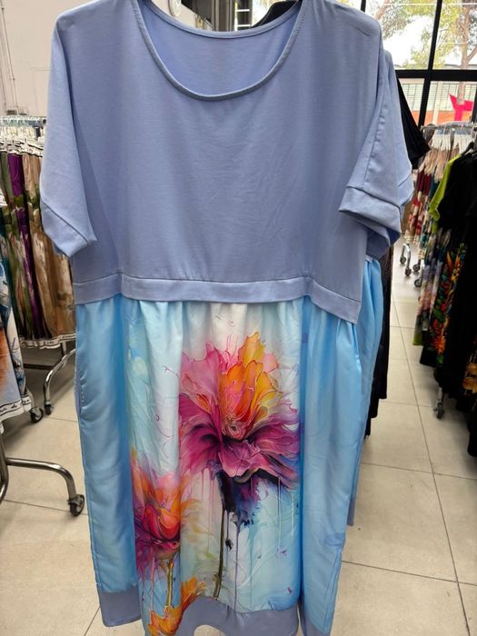 Rochie de vara cu maneca scurta