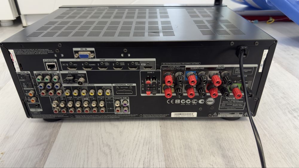 Onkyo Tx-Nr609 amplificator receiver ca denon sony marantz hdmi 7x160w