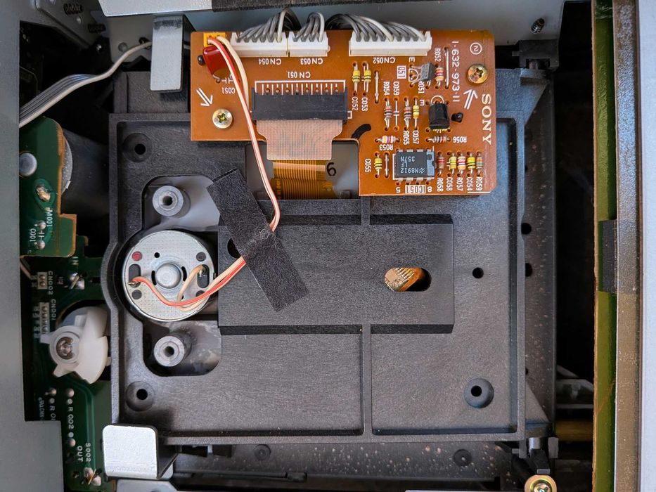 Sony laser KSS 270A, sony cdp x33es, x55es, x333es, x555es, bloc optic, mecanism de incarcare si antrenare
